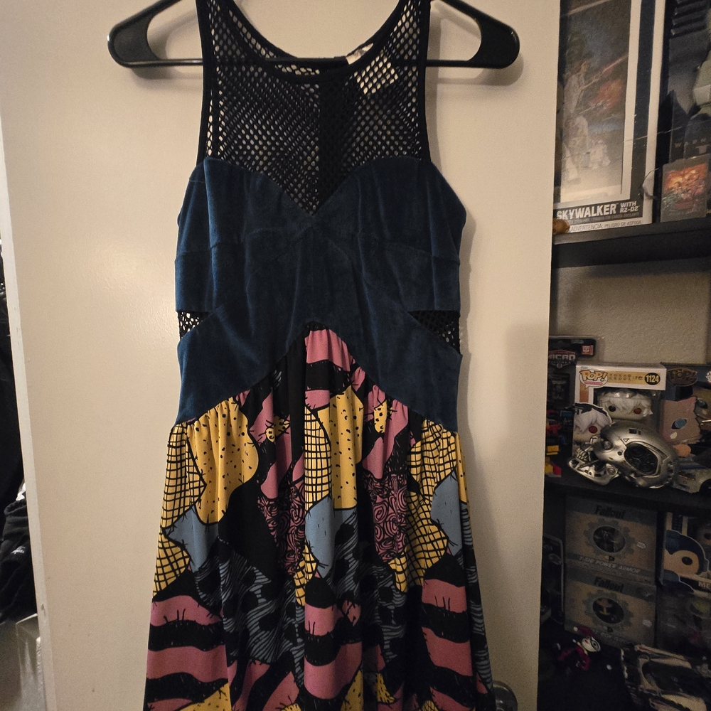 Disney Black Mesh Nightmare Before Christmas Dress